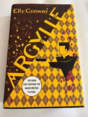 Elly Conway ARGYLLE First US ed First Printing Mystery Espionage Film 2024 HC DJ
